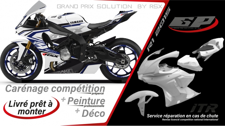 GRAND PRIX PACK YAMAHA R1 2020 SPIRIT WHITE