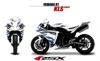 GRAND PRIX PACK YAMAHA R1 2009-2014 KLS WHITE