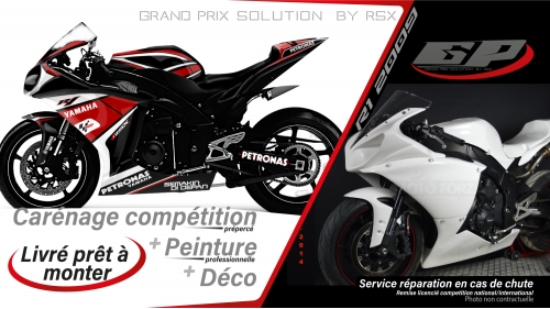 PACK GRAND PRIX YAMAHA R1 2009-2014 LAGUNA SECA NOIR