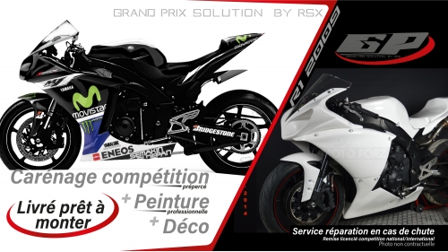 PACK GRAND PRIX YAMAHA R1 2009-2014 MOVISTAR46 NOIR