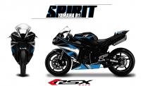 PACK GRAND PRIX YAMAHA R1 2009-2014 SPIRIT-NOIR