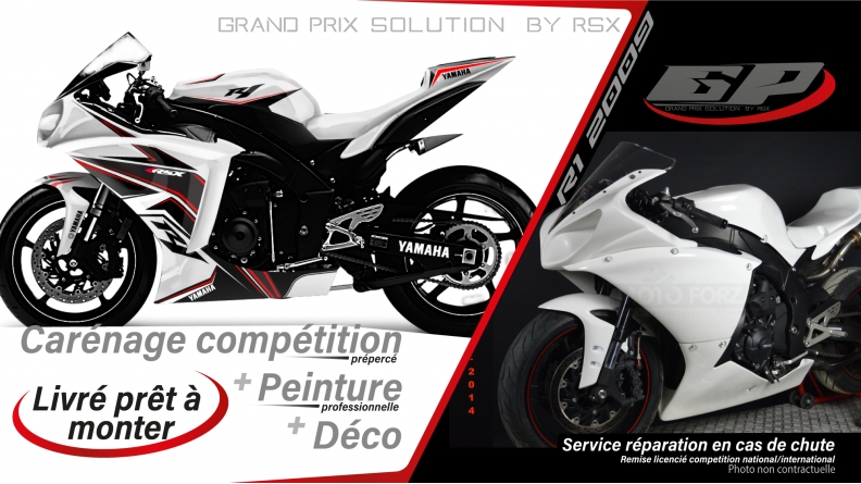 GRAND PRIX PACK YAMAHA R1 2009-2014 SPIRIT-BLACKPOWER