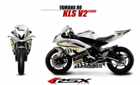PACK GRAND PRIX YAMAHA R6 2017 KLSV2 BLANC