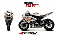 PACK GRAND PRIX YAMAHA R6 2017 KLSV2 BLANC