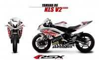 PACK GRAND PRIX YAMAHA R6 2017 KLSV2 BLANC