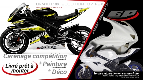 GRAND PRIX PACK YAMAHA R6 2017 RACE BLACK