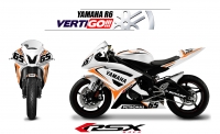 GRAND PRIX PACK YAMAHA R6 2017 VERTIGO WHITE