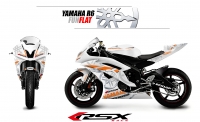 GRAND PRIX PACK YAMAHA R6 2017 VERTIGO WHITE