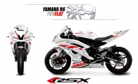 GRAND PRIX PACK YAMAHA R6 2017 VERTIGO WHITE
