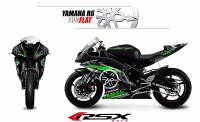 PACK GRAND PRIX YAMAHA R6 2017 FUNFLAT NOIR