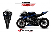GRAND PRIX PACK YAMAHA R6 2017 PRACTICE BLACK