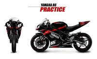 GRAND PRIX PACK YAMAHA R6 2017 PRACTICE BLACK