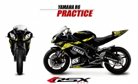 GRAND PRIX PACK YAMAHA R6 2017 PRACTICE BLACK