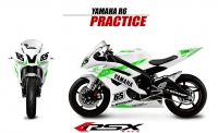 PACK GRAND PRIX YAMAHA R6 2017 PRACTICE NOIR