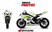 PACK GRAND PRIX YAMAHA R6 2017 PRACTICE NOIR