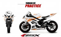 PACK GRAND PRIX YAMAHA R6 2017 PRACTICE NOIR