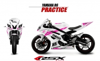 PACK GRAND PRIX YAMAHA R6 2017 PRACTICE NOIR