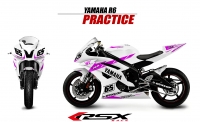 PACK GRAND PRIX YAMAHA R6 2017 PRACTICE NOIR