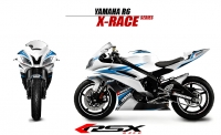 PACK GRAND PRIX YAMAHA R6 2008 et + XRACE BLANC