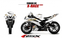 PACK GRAND PRIX YAMAHA R6 2008 et + XRACE BLANC