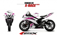 PACK GRAND PRIX YAMAHA R6 2008 et + XRACE BLANC