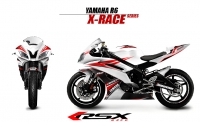 PACK GRAND PRIX YAMAHA R6 2008 et + XRACE BLANC