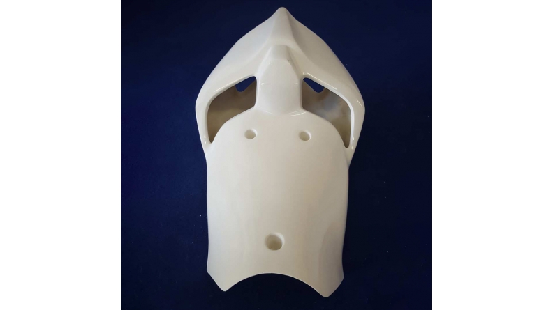 Panigale V4 2018-2019 fiberglass race seat closed