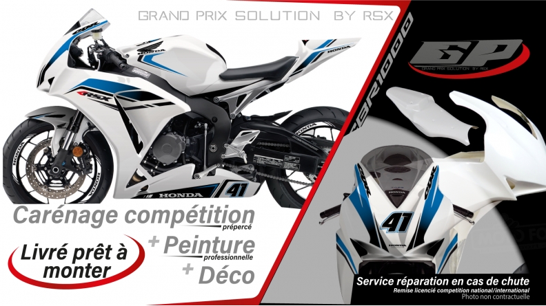 GRAND PRIX PACK CBR1000 2012-16 PRACTICE WHITE