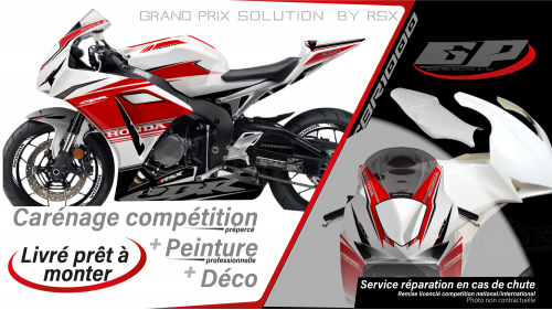 PACK GRAND PRIX CBR1000 2012-16 RACE BLANC