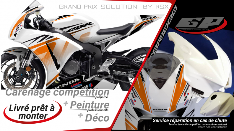 PACK GRAND PRIX CBR1000 2017-19X RACE BLANC