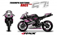 GRAND PRIX PACK TRIUMPH DAYTONA 675 2013 and + RACE BLACK