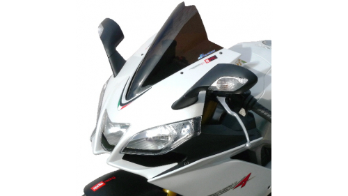 SECDEM RSV4 2009-2014 double curvature racing screen Clear.