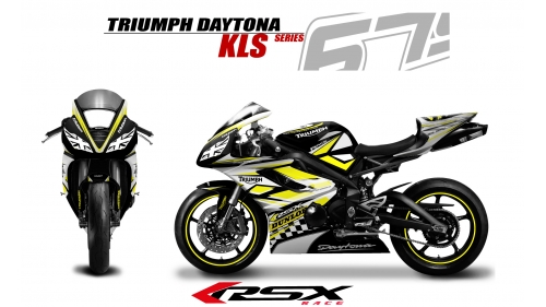 TRIUMPH DAYTONA 675 2006-12 KLS-NO