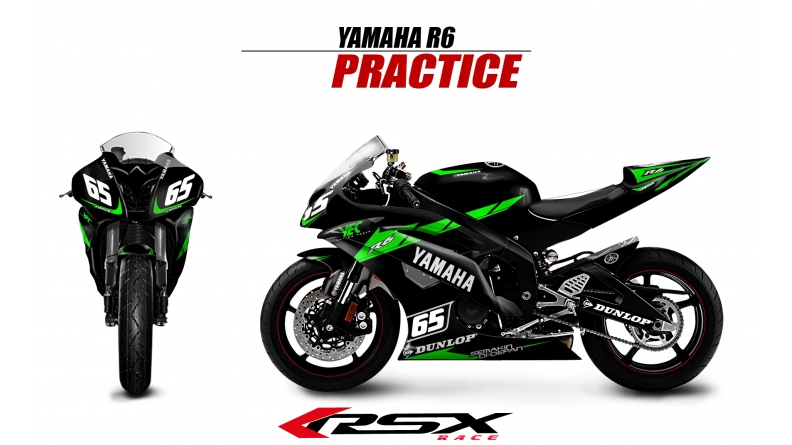 YAMAHA R6 06-08 PRACTICE-NO