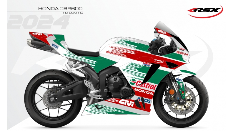 HONDA CBR600 2024 REPLICA HRC