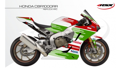 HONDA CBR1000 2017 ReplicaHRC