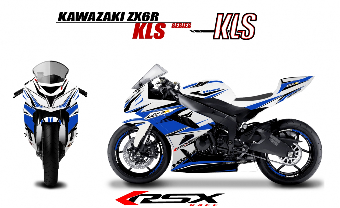 graphic KAWASAKI ZX6R 2013 et +
