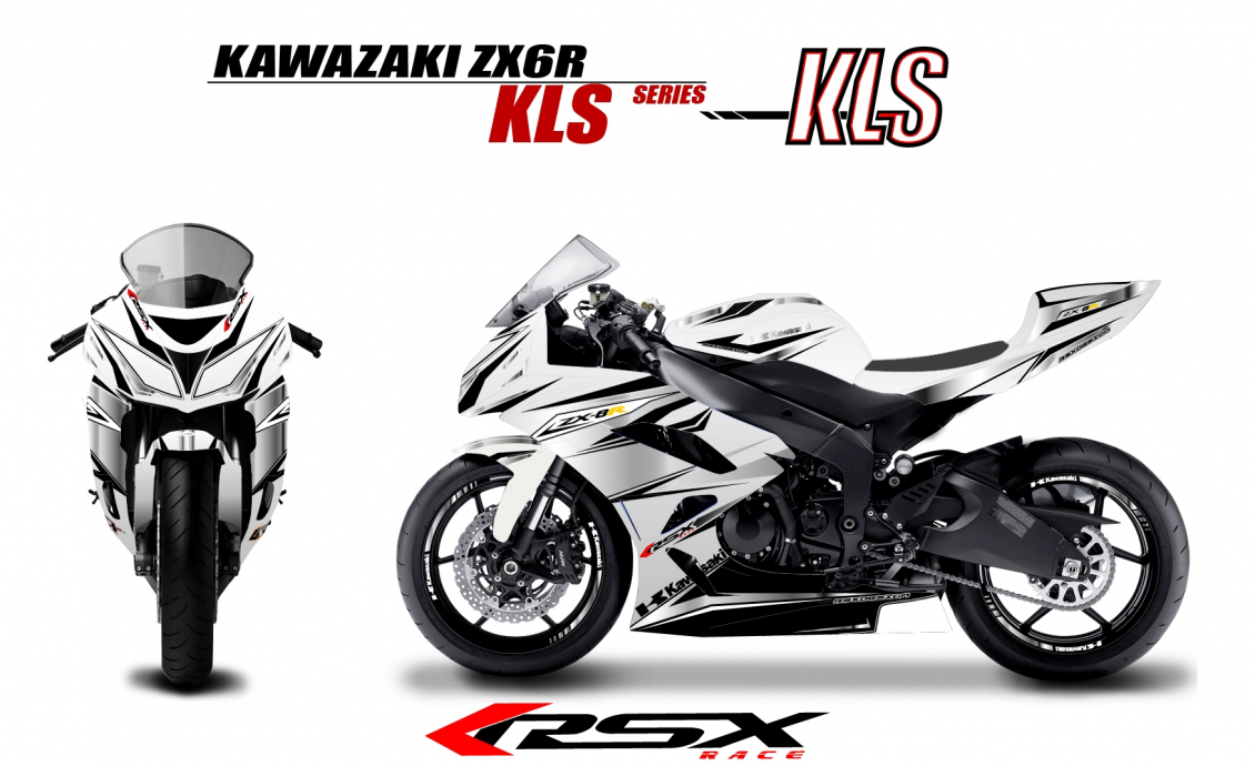 graphic KAWASAKI ZX6R 2013 et +