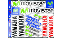 kit sticker YAMAHA Movistar
