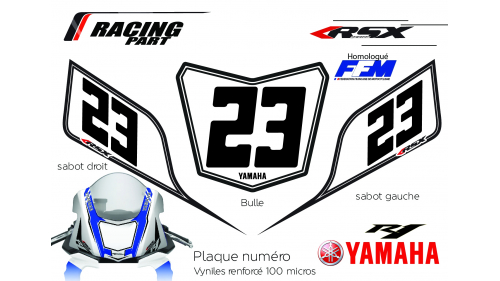 YAMAHA R1 2015 plate number