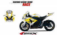 SUSUKI GSXR 1000 2009 et+ GUNRACE-BL