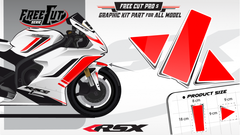 Front fender F1 Graphic kit