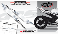 Rear seat F3 Graphic kit